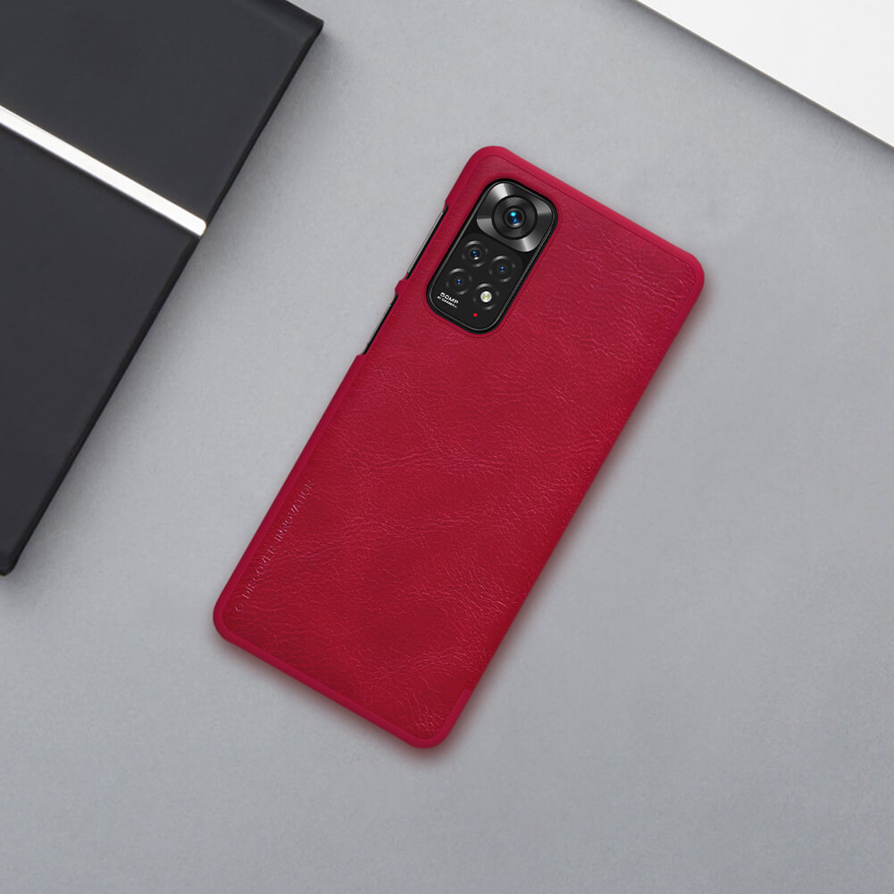 Чехол-книжка NILLKIN для Xiaomi Redmi Note 11 (Global, 4G) (серия QIN)